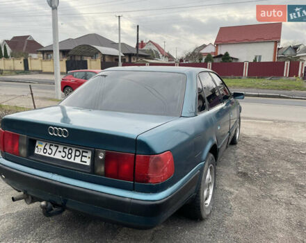 Зеленый Ауди 100, объемом двигателя 2.3 л и пробегом 300 тыс. км за 1500 $, фото 4 на Automoto.ua