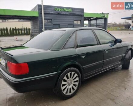 Зеленый Ауди 100, объемом двигателя 2.8 л и пробегом 320 тыс. км за 4200 $, фото 4 на Automoto.ua