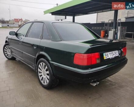 Зеленый Ауди 100, объемом двигателя 2.8 л и пробегом 320 тыс. км за 4200 $, фото 3 на Automoto.ua