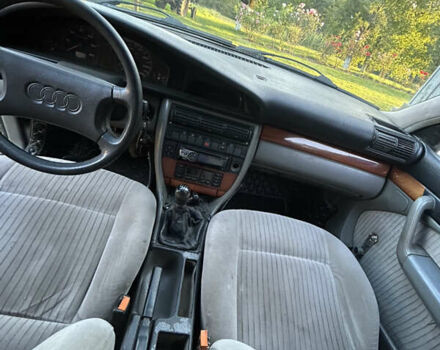 Зеленый Ауди 100, объемом двигателя 2.46 л и пробегом 237 тыс. км за 2600 $, фото 4 на Automoto.ua