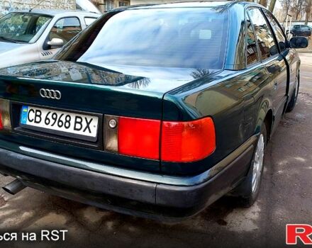 Зеленый Ауди 100, объемом двигателя 2.3 л и пробегом 300 тыс. км за 2600 $, фото 2 на Automoto.ua