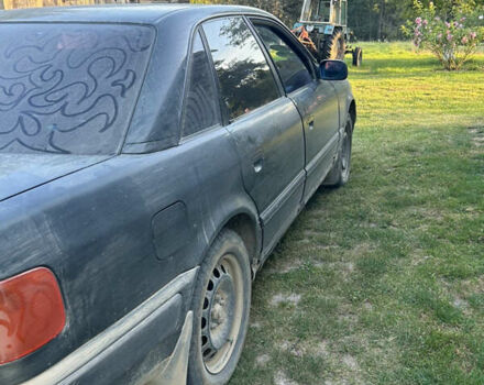 Зеленый Ауди 100, объемом двигателя 2.46 л и пробегом 237 тыс. км за 2600 $, фото 2 на Automoto.ua