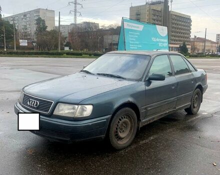 Зеленый Ауди 100, объемом двигателя 2 л и пробегом 200 тыс. км за 1400 $, фото 4 на Automoto.ua