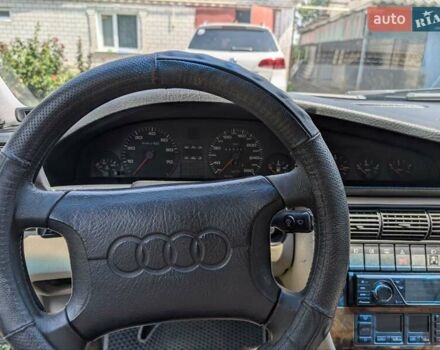 Зеленый Ауди 100, объемом двигателя 2.8 л и пробегом 350 тыс. км за 3800 $, фото 3 на Automoto.ua