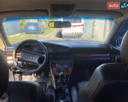 Зелений Ауді 100, об'ємом двигуна 2.8 л та пробігом 357 тис. км за 3200 $, фото 13 на Automoto.ua