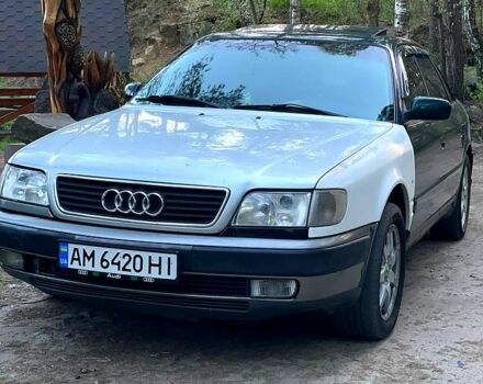 Зеленый Ауди 100, объемом двигателя 2.6 л и пробегом 454 тыс. км за 2900 $, фото 2 на Automoto.ua