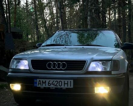 Зеленый Ауди 100, объемом двигателя 2.6 л и пробегом 454 тыс. км за 2900 $, фото 5 на Automoto.ua