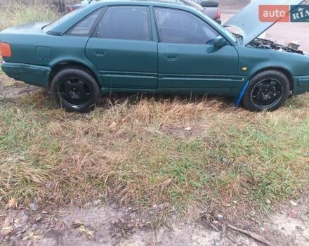 Зеленый Ауди 100, объемом двигателя 2.77 л и пробегом 350 тыс. км за 2100 $, фото 8 на Automoto.ua