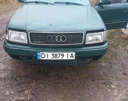 Зеленый Ауди 100, объемом двигателя 2.77 л и пробегом 350 тыс. км за 2100 $, фото 6 на Automoto.ua