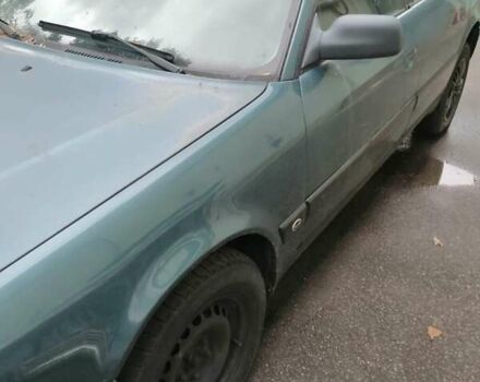 Зеленый Ауди 100, объемом двигателя 2.6 л и пробегом 320 тыс. км за 2300 $, фото 1 на Automoto.ua