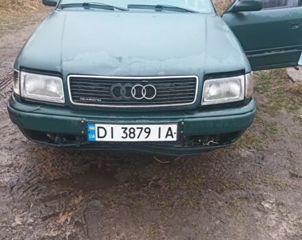 Зеленый Ауди 100, объемом двигателя 2.8 л и пробегом 320 тыс. км за 2100 $, фото 2 на Automoto.ua
