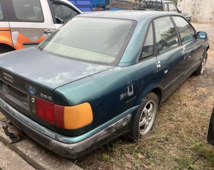 Зеленый Ауди 100, объемом двигателя 2.3 л и пробегом 215 тыс. км за 800 $, фото 3 на Automoto.ua