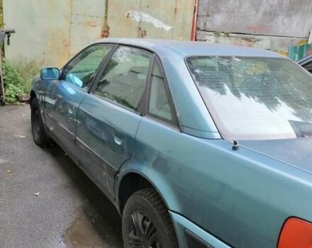 Зеленый Ауди 100, объемом двигателя 2.6 л и пробегом 320 тыс. км за 2300 $, фото 3 на Automoto.ua