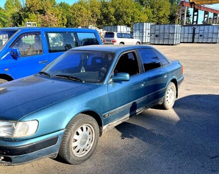 Ауди 100 1993 в Днепре (Днепропетровске) на Automoto.ua Зеленый Ауди 100, объемом двигателя 2.8 л и пробегом 220 тыс. км за 2200 $, фото 1 на Automoto.ua