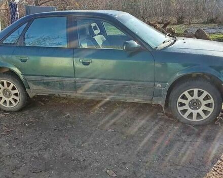 Зеленый Ауди 100, объемом двигателя 2.3 л и пробегом 135 тыс. км за 1300 $, фото 9 на Automoto.ua