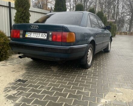 Зеленый Ауди 100, объемом двигателя 2.3 л и пробегом 388 тыс. км за 2200 $, фото 2 на Automoto.ua