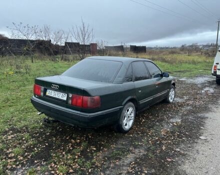 Зеленый Ауди 100, объемом двигателя 2 л и пробегом 300 тыс. км за 1700 $, фото 2 на Automoto.ua
