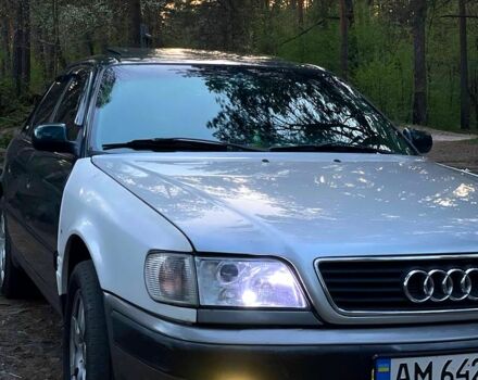 Зеленый Ауди 100, объемом двигателя 2.6 л и пробегом 454 тыс. км за 2900 $, фото 4 на Automoto.ua