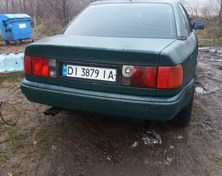 Зеленый Ауди 100, объемом двигателя 2.77 л и пробегом 350 тыс. км за 2100 $, фото 7 на Automoto.ua