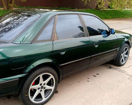 Зеленый Ауди 100, объемом двигателя 2.8 л и пробегом 0 тыс. км за 3700 $, фото 1 на Automoto.ua