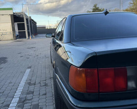 Зеленый Ауди 100, объемом двигателя 2.8 л и пробегом 470 тыс. км за 3500 $, фото 4 на Automoto.ua