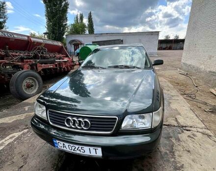 Зеленый Ауди 100, объемом двигателя 2 л и пробегом 200 тыс. км за 1300 $, фото 1 на Automoto.ua