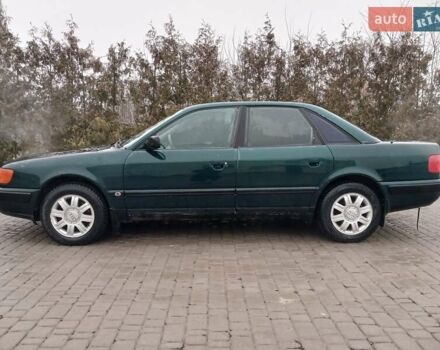 Зеленый Ауди 100, объемом двигателя 2.6 л и пробегом 378 тыс. км за 2700 $, фото 2 на Automoto.ua