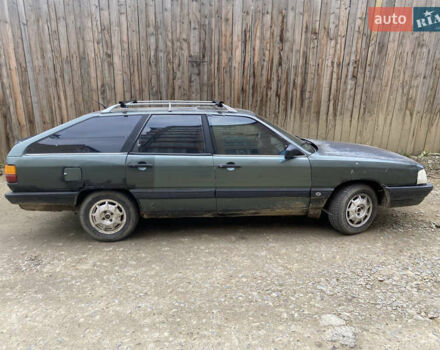 Зеленый Ауди 100, объемом двигателя 2.3 л и пробегом 500 тыс. км за 850 $, фото 1 на Automoto.ua