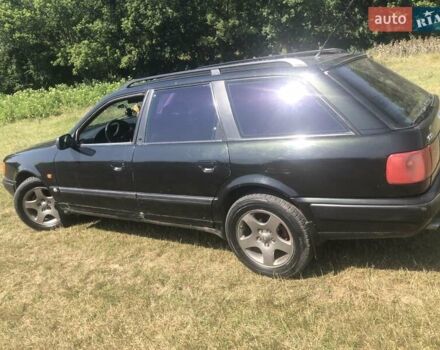 Зеленый Ауди 100, объемом двигателя 2 л и пробегом 451 тыс. км за 2800 $, фото 3 на Automoto.ua