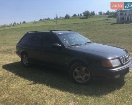 Зеленый Ауди 100, объемом двигателя 2 л и пробегом 451 тыс. км за 2800 $, фото 1 на Automoto.ua