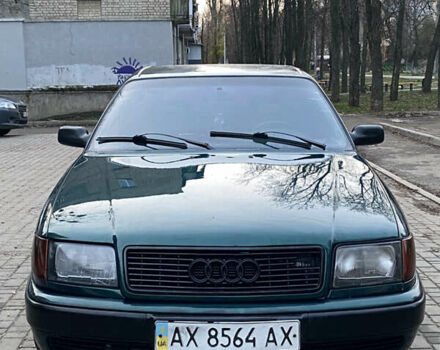 Зелений Ауді 100, об'ємом двигуна 2.6 л та пробігом 350 тис. км за 2300 $, фото 1 на Automoto.ua