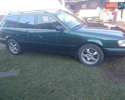 Зелений Ауді 100, об'ємом двигуна 2.46 л та пробігом 365 тис. км за 3650 $, фото 2 на Automoto.ua