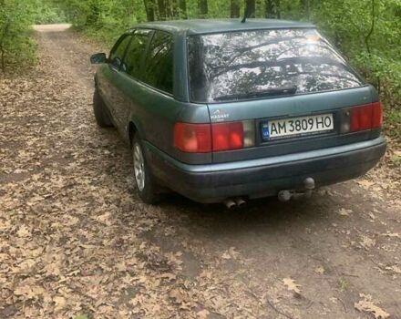 Зеленый Ауди 100, объемом двигателя 2 л и пробегом 392 тыс. км за 2900 $, фото 8 на Automoto.ua