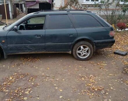 Зеленый Ауди 100, объемом двигателя 2 л и пробегом 200 тыс. км за 3500 $, фото 5 на Automoto.ua