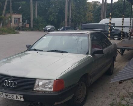 Зеленый Ауди 100, объемом двигателя 1.9 л и пробегом 280 тыс. км за 336 $, фото 1 на Automoto.ua