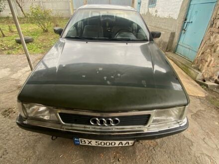 Зеленый Ауди 100, объемом двигателя 2 л и пробегом 214 тыс. км за 1750 $, фото 1 на Automoto.ua