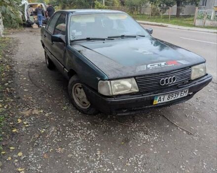 Зеленый Ауди 100, объемом двигателя 1.97 л и пробегом 500 тыс. км за 950 $, фото 1 на Automoto.ua