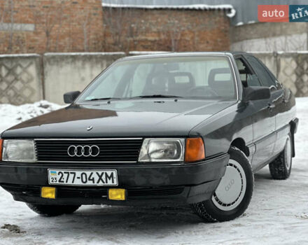 Зелений Ауді 100, об'ємом двигуна 2 л та пробігом 230 тис. км за 1277 $, фото 1 на Automoto.ua