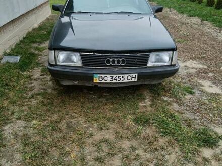 Зеленый Ауди 100, объемом двигателя 2.3 л и пробегом 394 тыс. км за 800 $, фото 1 на Automoto.ua