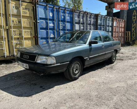 Зеленый Ауди 100, объемом двигателя 2.3 л и пробегом 350 тыс. км за 999 $, фото 1 на Automoto.ua