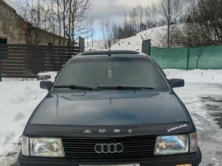 Ауди 100 1989 в Бориславе на Automoto.ua Зеленый Ауди 100, объемом двигателя 1.8 л и пробегом 360 тыс. км за 2700 $, фото 1 на Automoto.ua