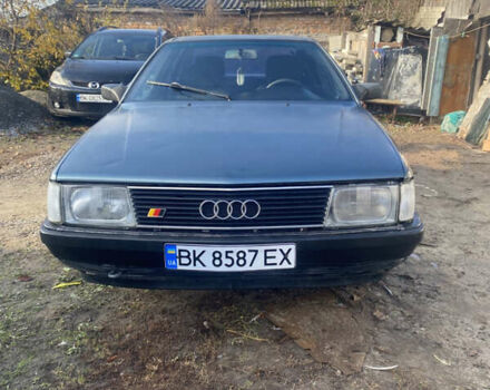 Зеленый Ауди 100, объемом двигателя 1.99 л и пробегом 256 тыс. км за 1700 $, фото 1 на Automoto.ua
