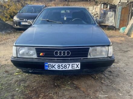 Зелений Ауді 100, об'ємом двигуна 2 л та пробігом 256 тис. км за 1700 $, фото 1 на Automoto.ua