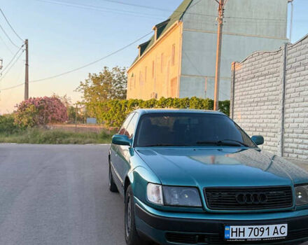 Зелений Ауді 100, об'ємом двигуна 2.8 л та пробігом 305 тис. км за 3700 $, фото 1 на Automoto.ua