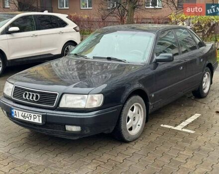 Зеленый Ауди 100, объемом двигателя 2.31 л и пробегом 380 тыс. км за 1900 $, фото 1 на Automoto.ua