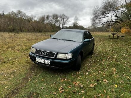 Зелений Ауді 100, об'ємом двигуна 2.3 л та пробігом 401 тис. км за 1250 $, фото 1 на Automoto.ua