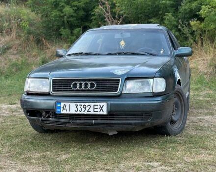 Зелений Ауді 100, об'ємом двигуна 2 л та пробігом 527 тис. км за 1344 $, фото 1 на Automoto.ua