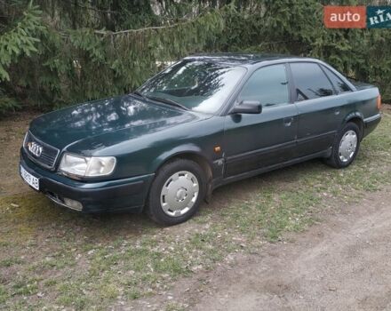 Зеленый Ауди 100, объемом двигателя 2.31 л и пробегом 333 тыс. км за 1600 $, фото 1 на Automoto.ua