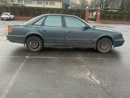 Зеленый Ауди 100, объемом двигателя 2 л и пробегом 200 тыс. км за 1650 $, фото 1 на Automoto.ua