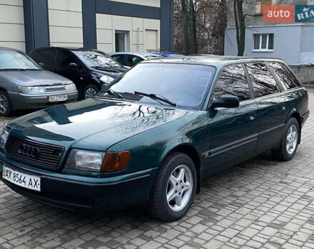 Зелений Ауді 100, об'ємом двигуна 2.6 л та пробігом 350 тис. км за 2300 $, фото 1 на Automoto.ua